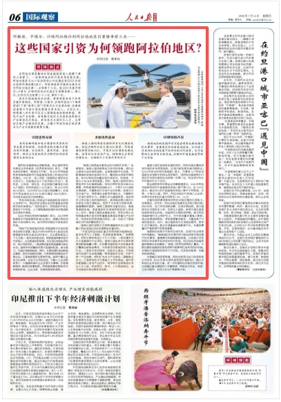 这些国家引资为何领跑阿拉伯地区?(环球热点) - 配图2