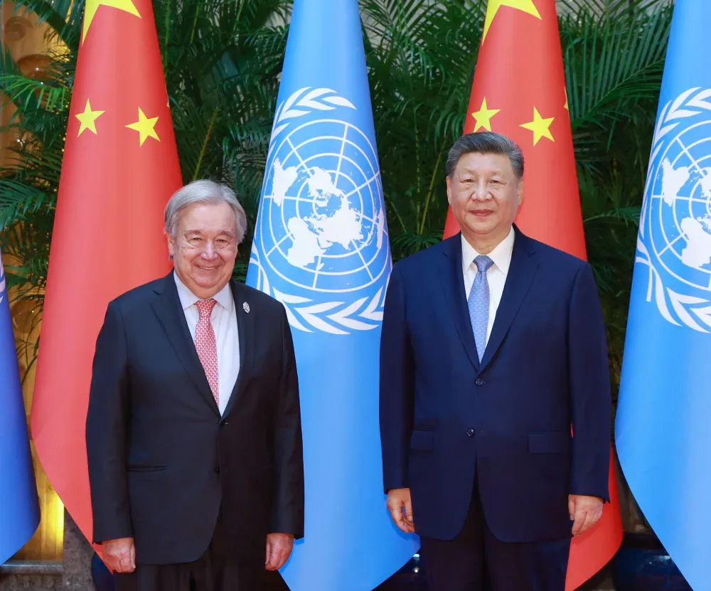 【学习小组】习近平会见联合国秘书长古特雷斯