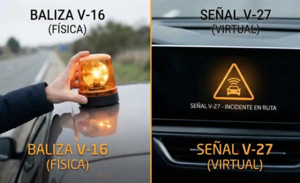 【欧浪】司机关注  西班牙为V-27警示信号放行  老车须配置这个设备吗？